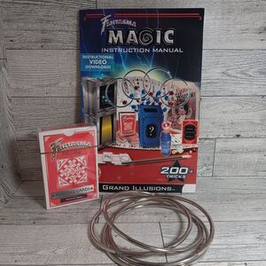 Fantasma Illusions Magic Rings Playing Card Psychic Deck Instruction Book Manual